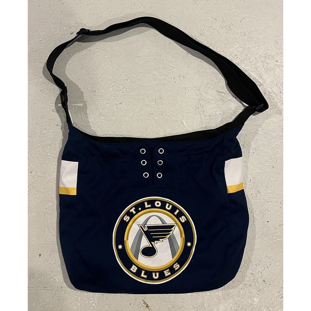 St. Louis Blues Team Jersey Tote by Pro-fan-ity Blue Yellow NHL Hockey